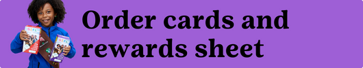 Order cards and rewards sheet Order cards and rewards sheet