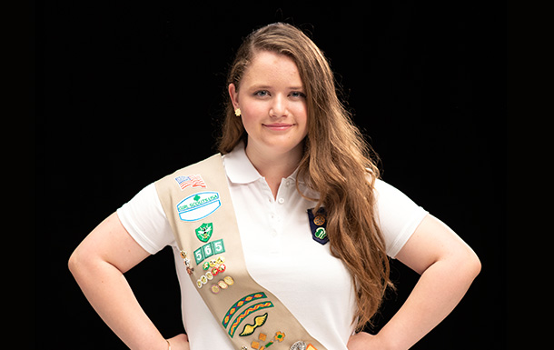 West Girl Scouts of Distinction